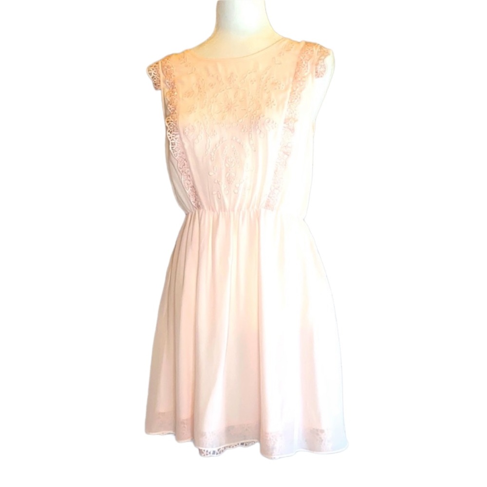 H&M Pink Lace Detailed Dress - Picture 1 of 9